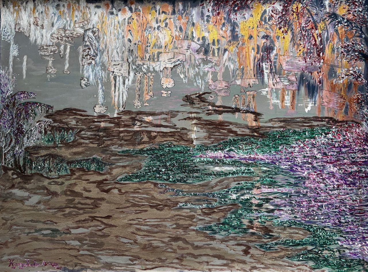 Featured expressive artwork by Kyunyu Pauline Makala